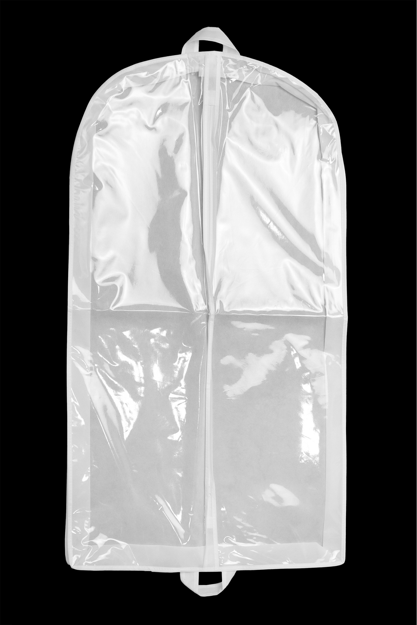 KLEIDERSCHUTZHÜLLEN KURZ CLEAR FRONT