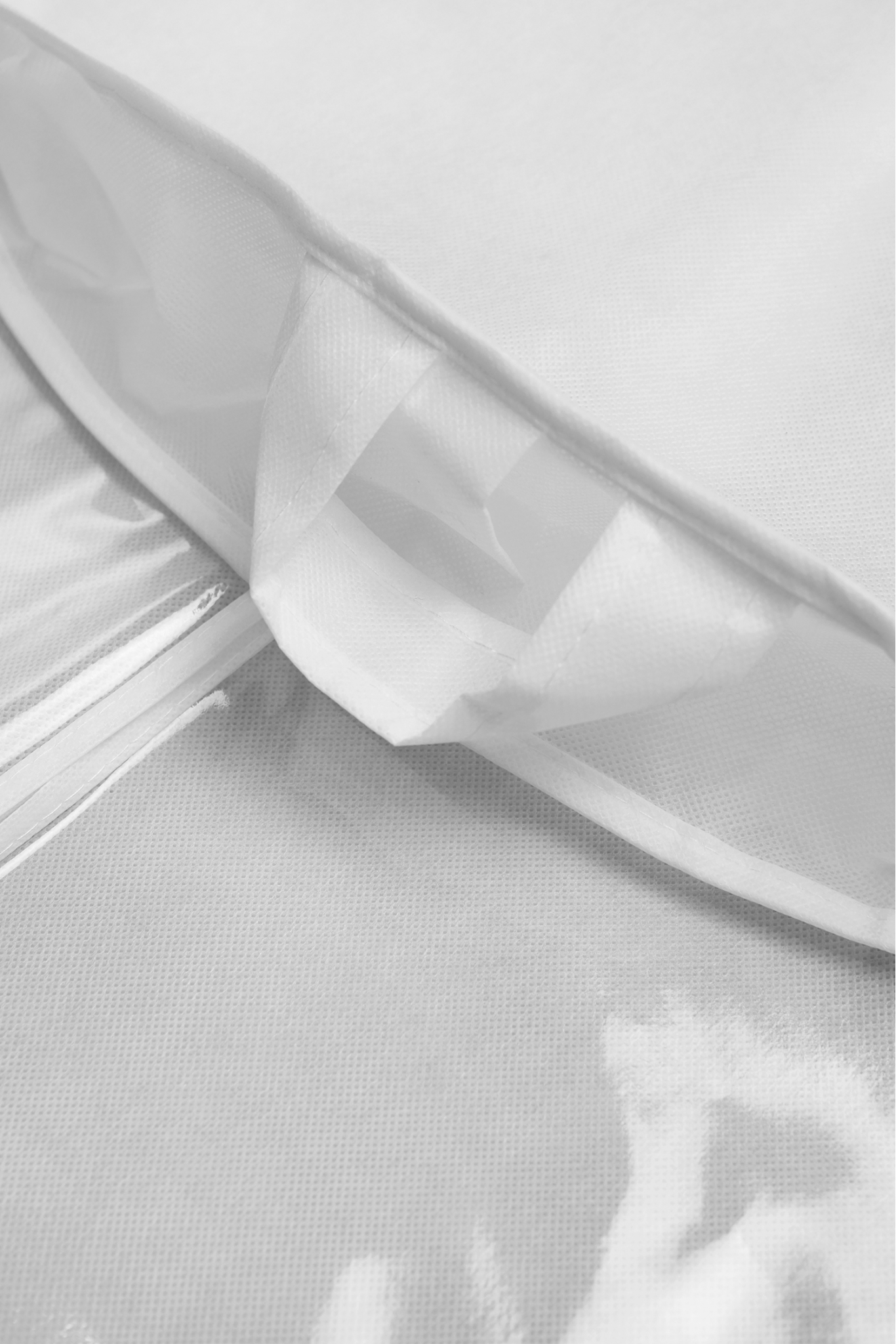 DRESS COVER SHORT CLEAR FRONT