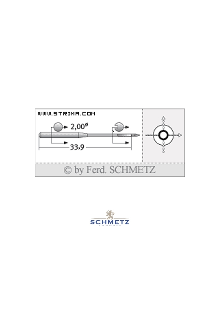 NEEDLES SCHMETZ 135X5 SERV 7