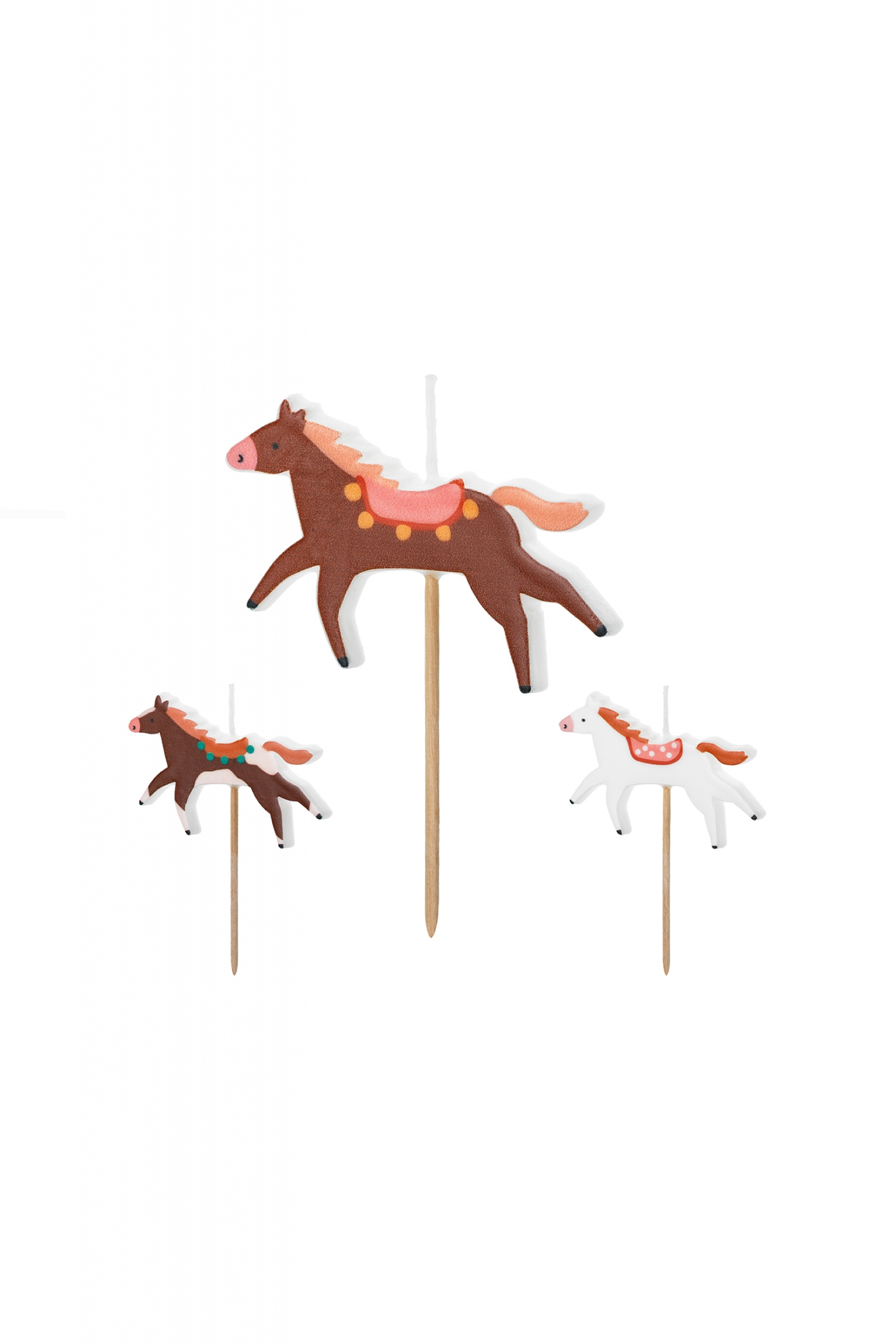 Birthday candles Horses