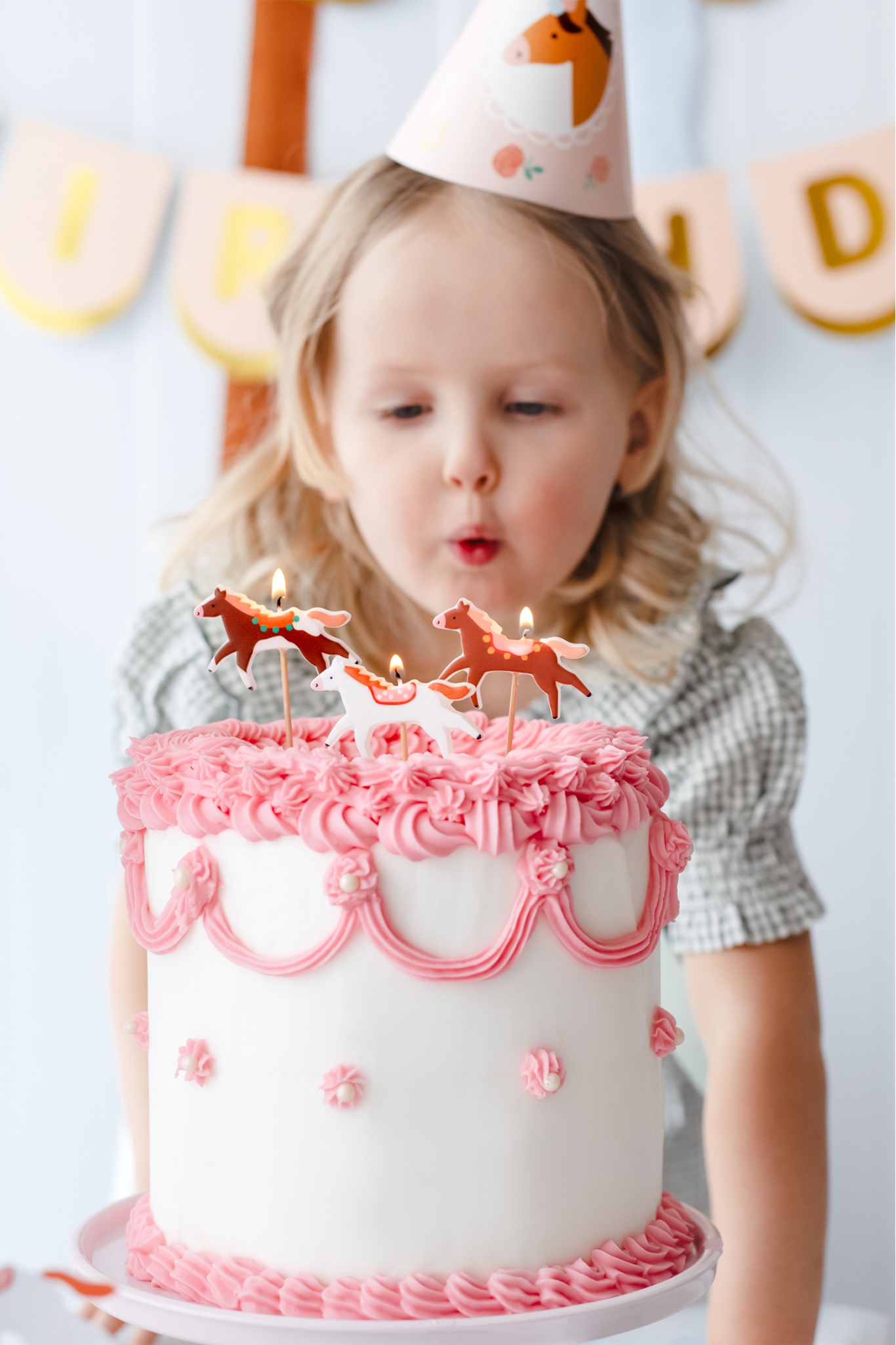 Birthday candles Horses