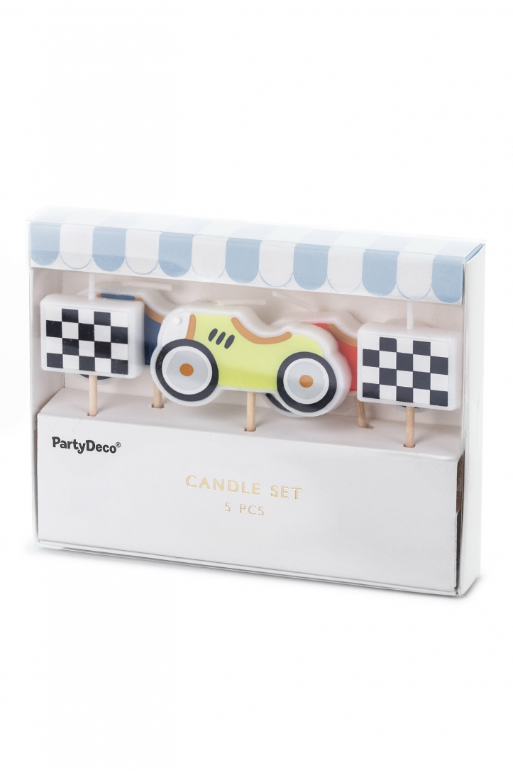 Birthday candles Cars