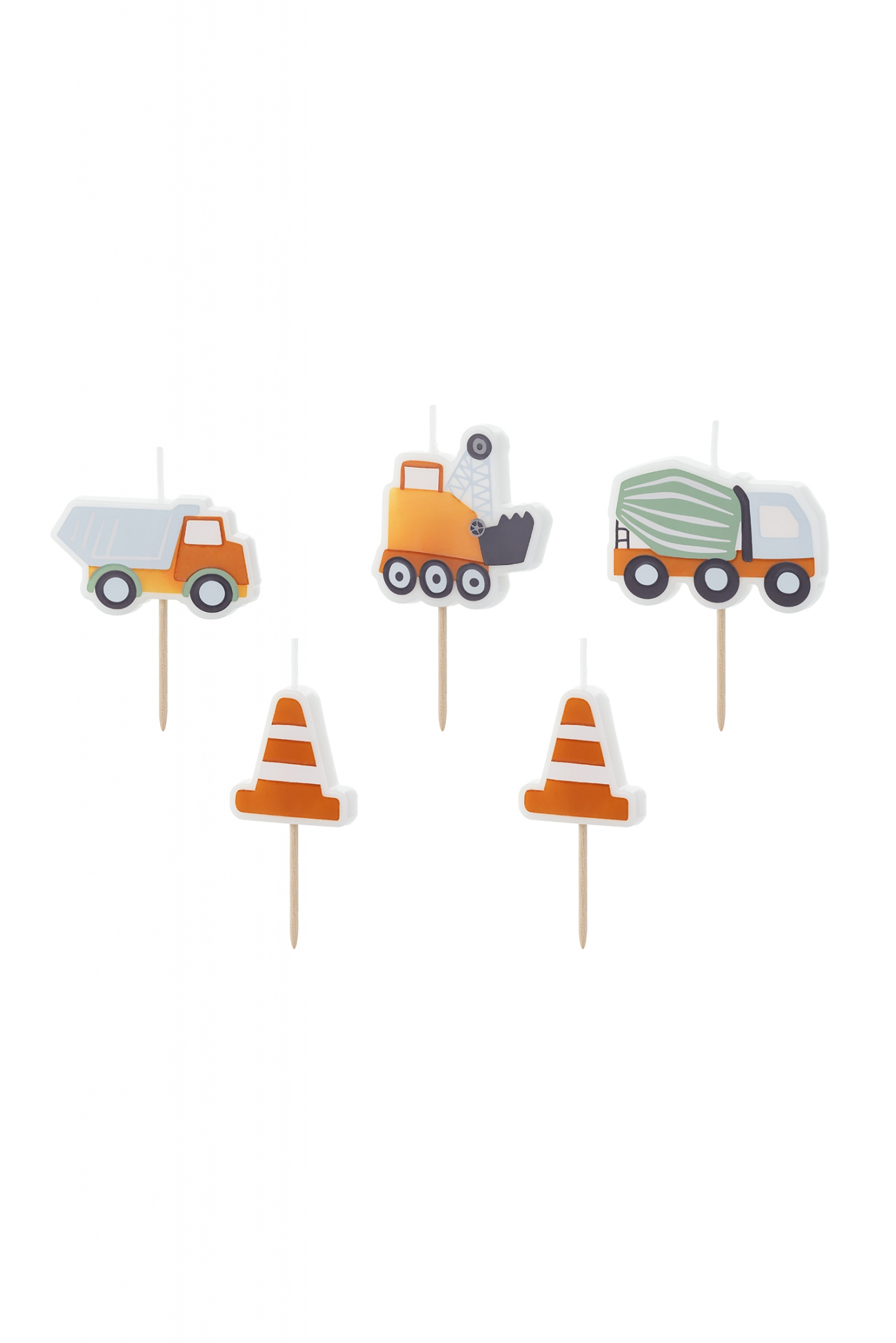 Geburtstagskerzen Straßenroboter