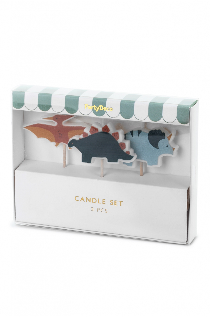 Birthday candles Dinosaurs