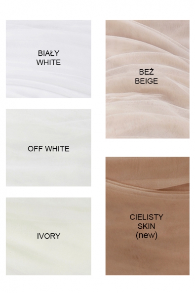 WŁOSKI TIUL NIEWIDOCZNY CIELISTY