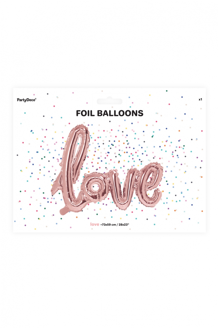 Foil balloon Love