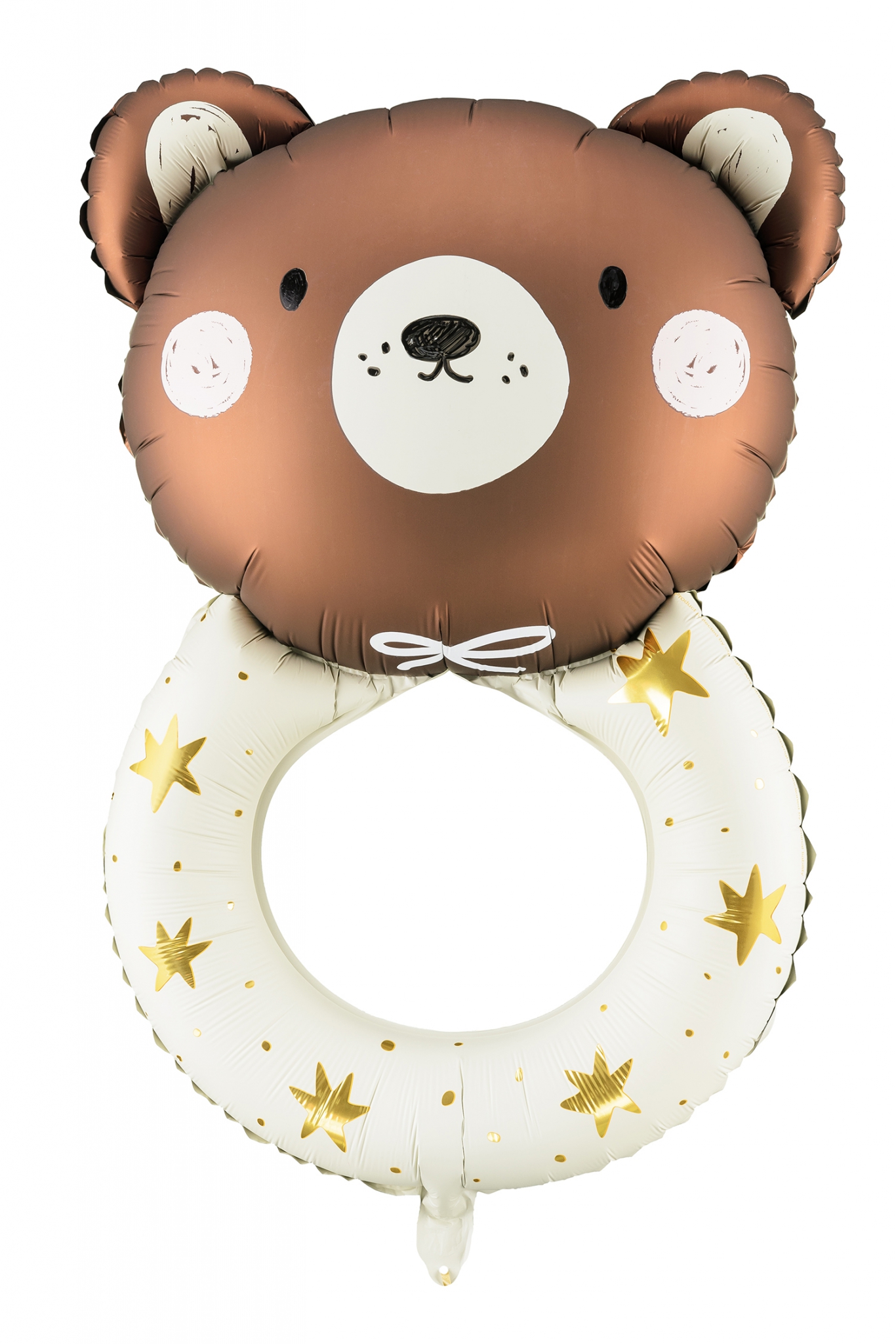 Foil Balloon Rattle Bear