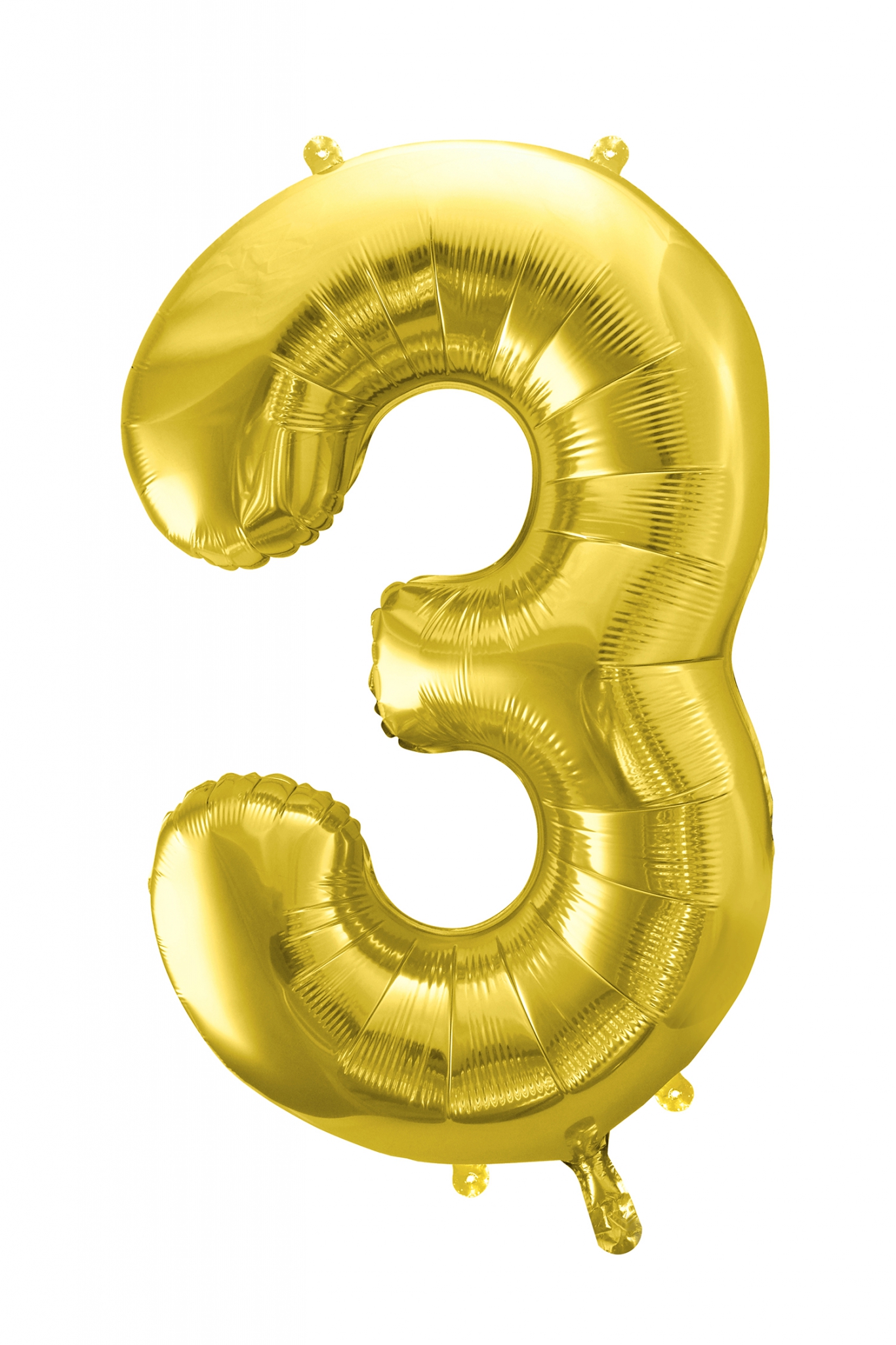 Foil Balloon Number Gold