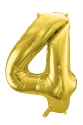 Foil Balloon Number Gold