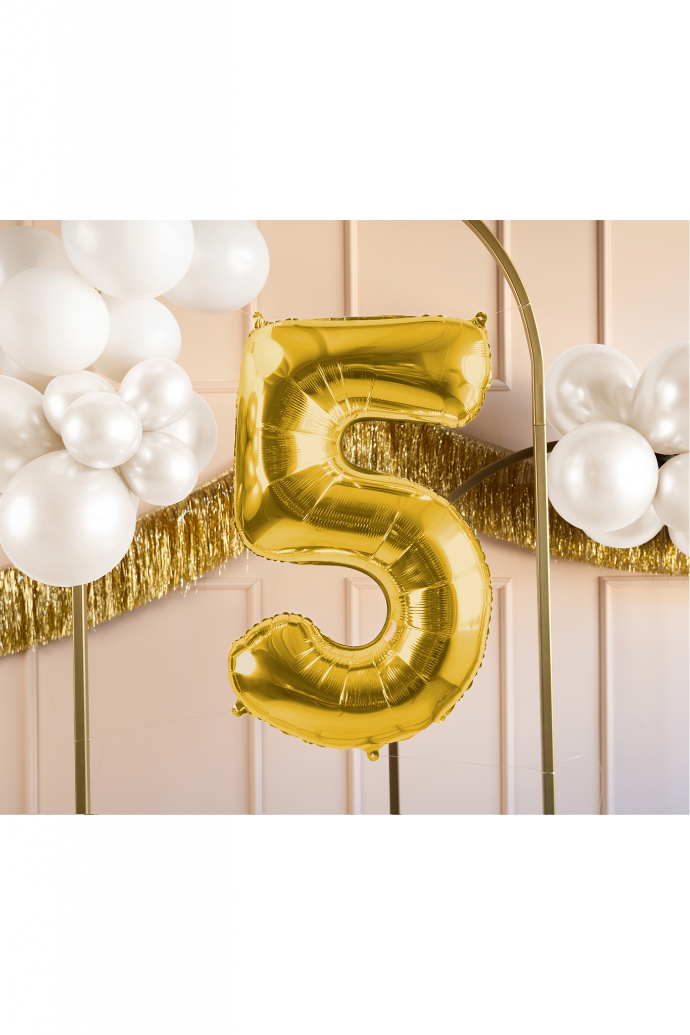 Foil Balloon Number Gold