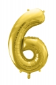 Foil Balloon Number Gold