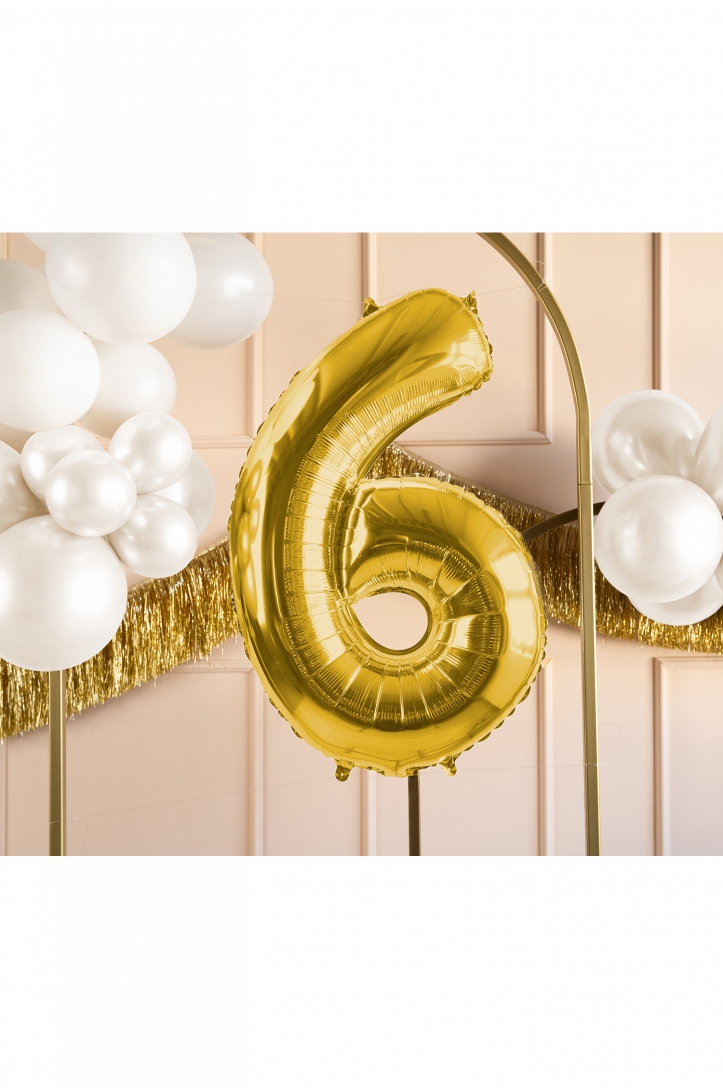 Foil Balloon Number Gold