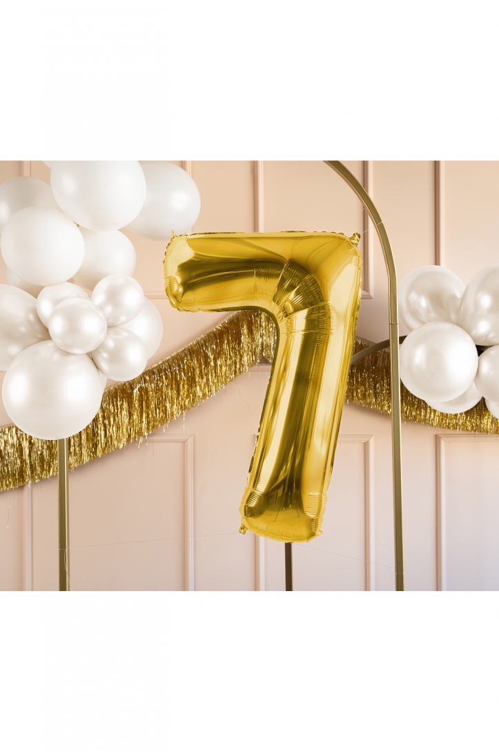 Foil Balloon Number Gold