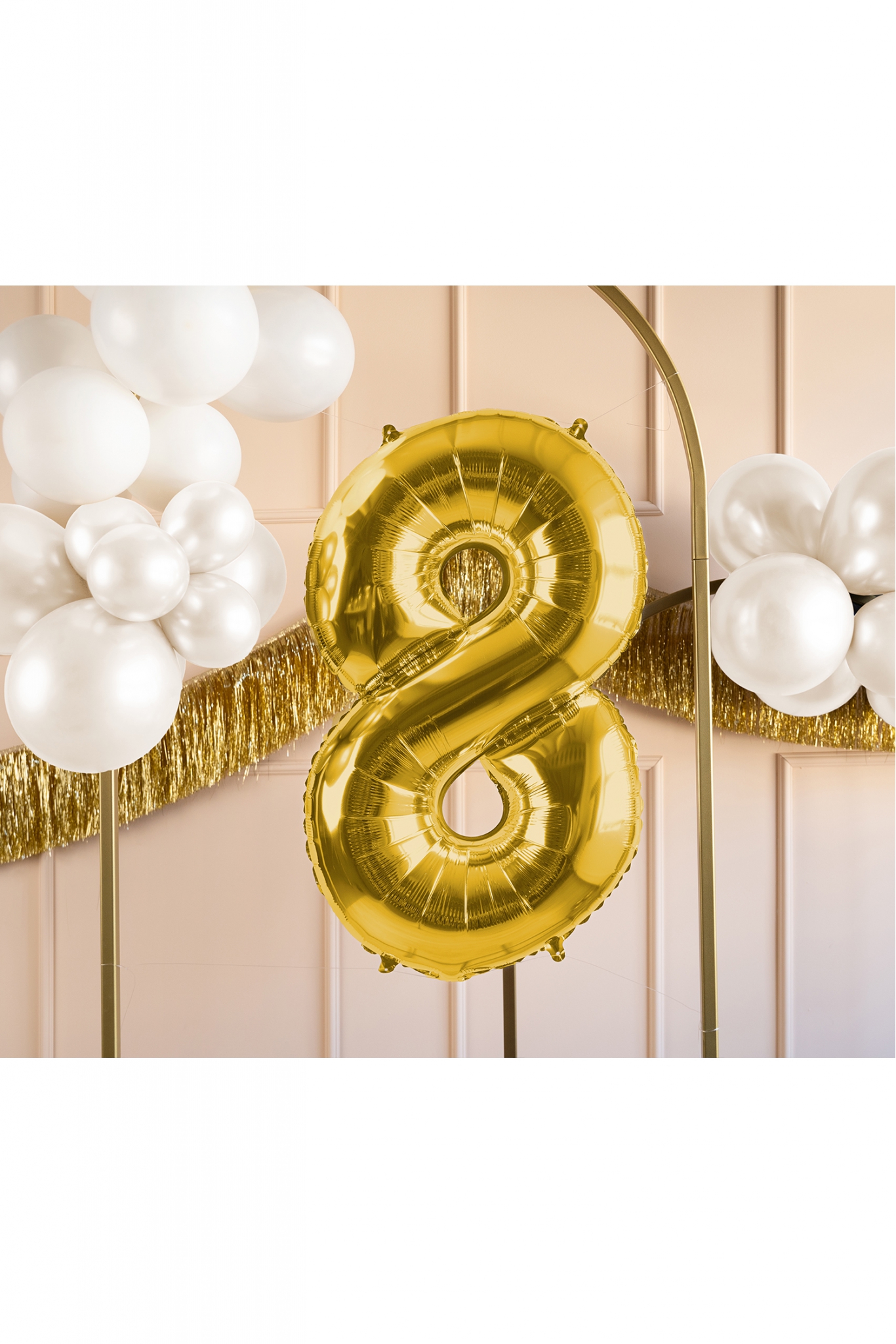Foil Balloon Number Gold
