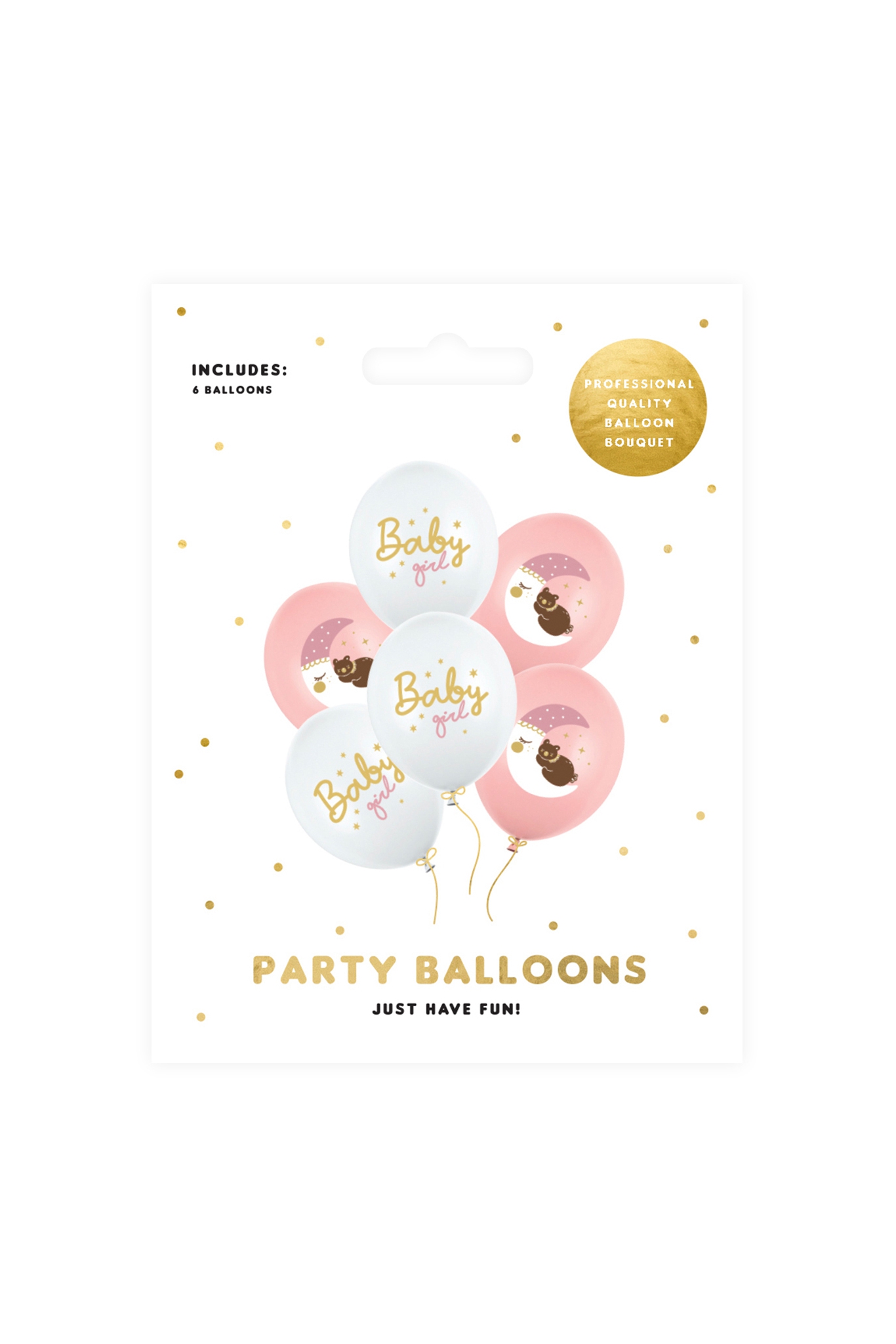 Strong Ballons Baby Girl