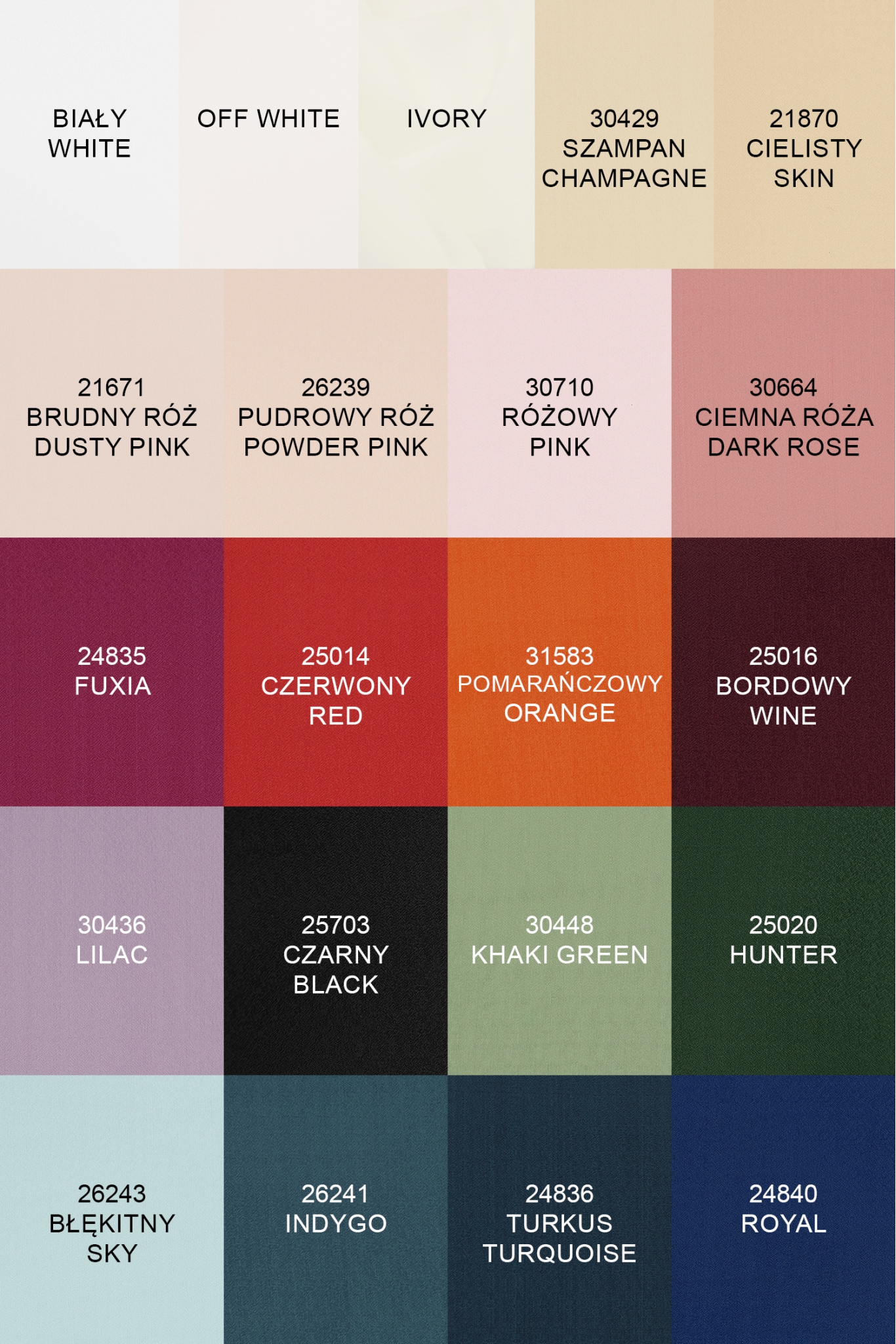 SKY KAROLIN HEAVY ORGANZA