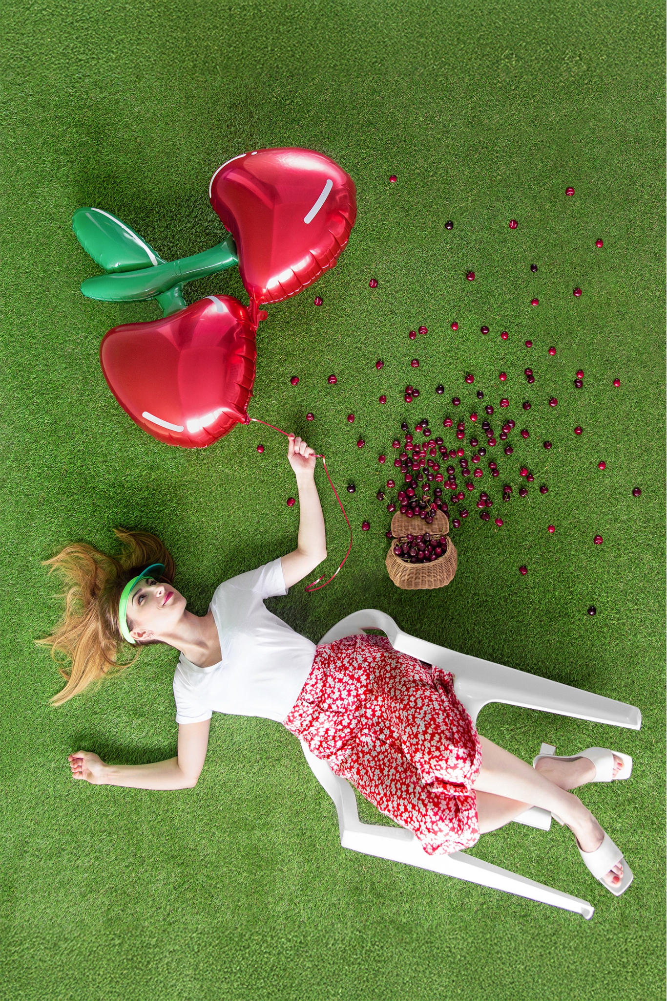 Foil Balloon Cherries