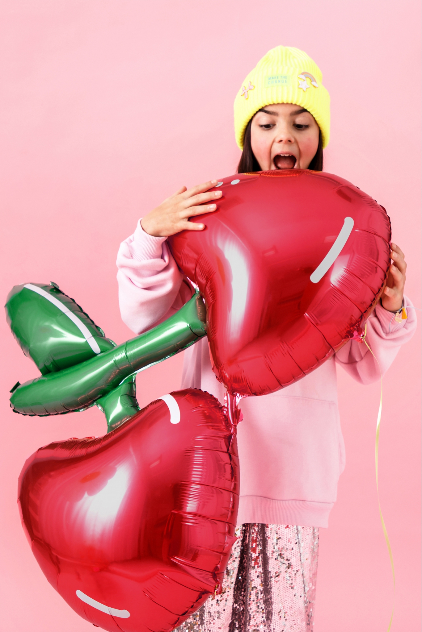 Balon foliowy Wiśnie