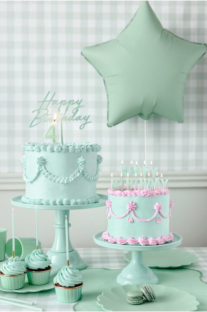 PASTEL FOLIENBALLON STERN 48 CM