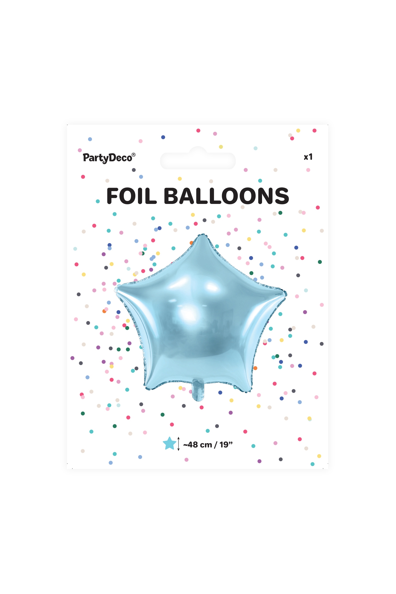 FOLIENBALLON METALLISCH STERN 48 CM, ROSE GOLD