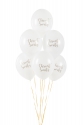 Luftballons Heilige Taufe Pastel Pure White