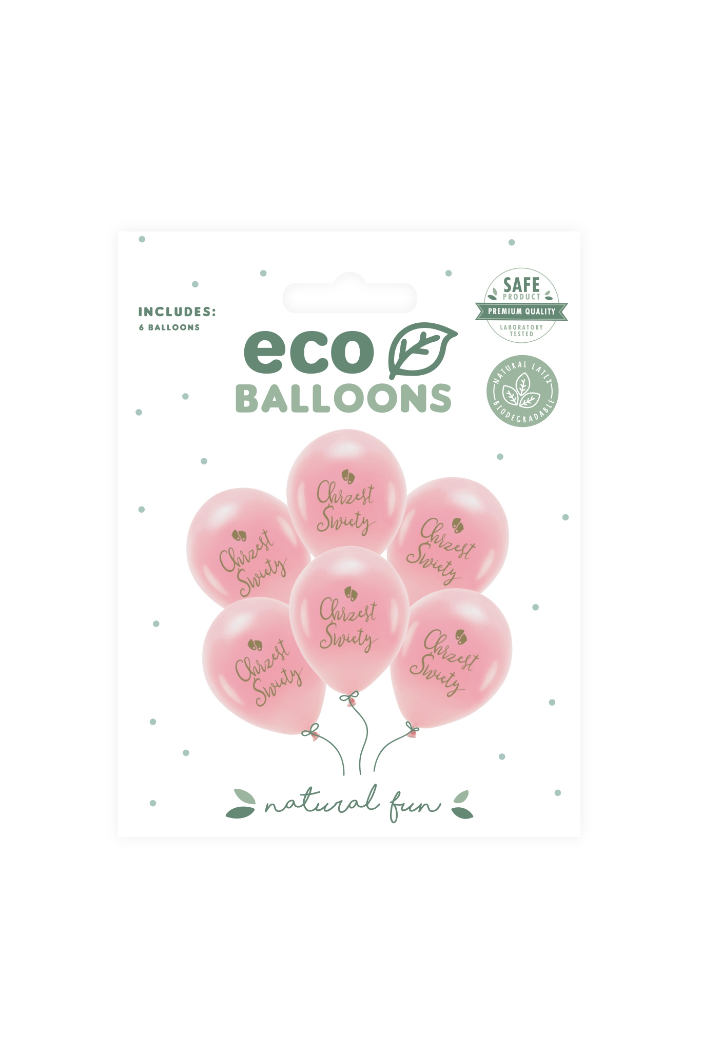 Eco Balloons Holy Baptism