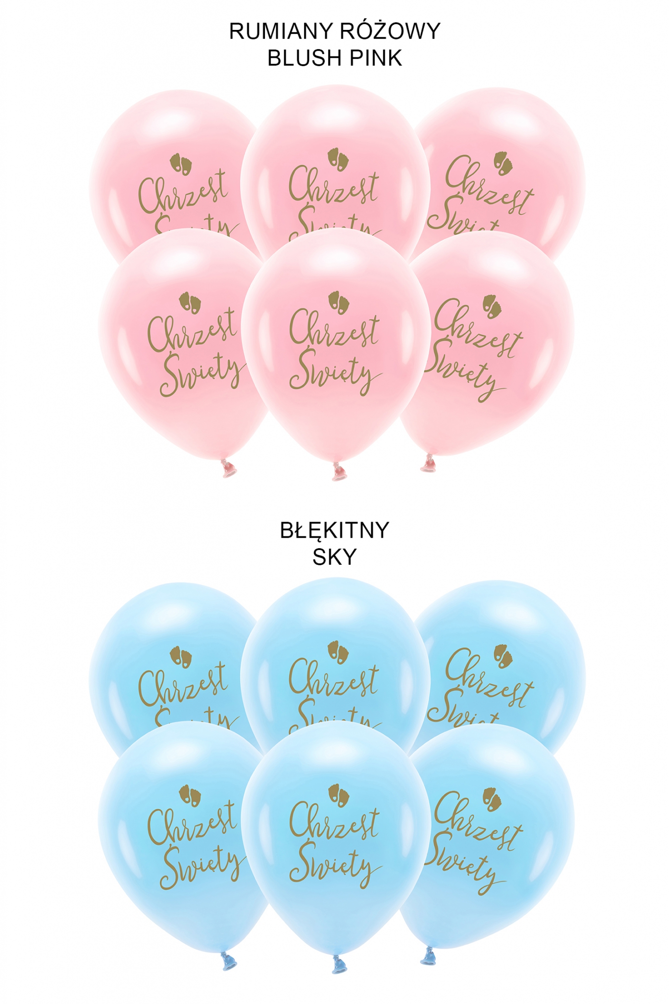 Eco Balloons Holy Baptism