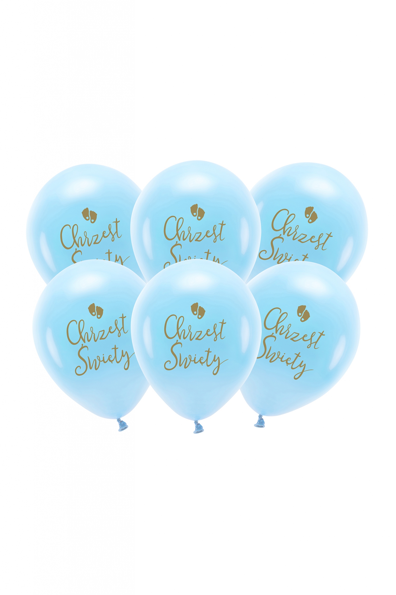 Balony Eco 33 cm Chrzest Święty