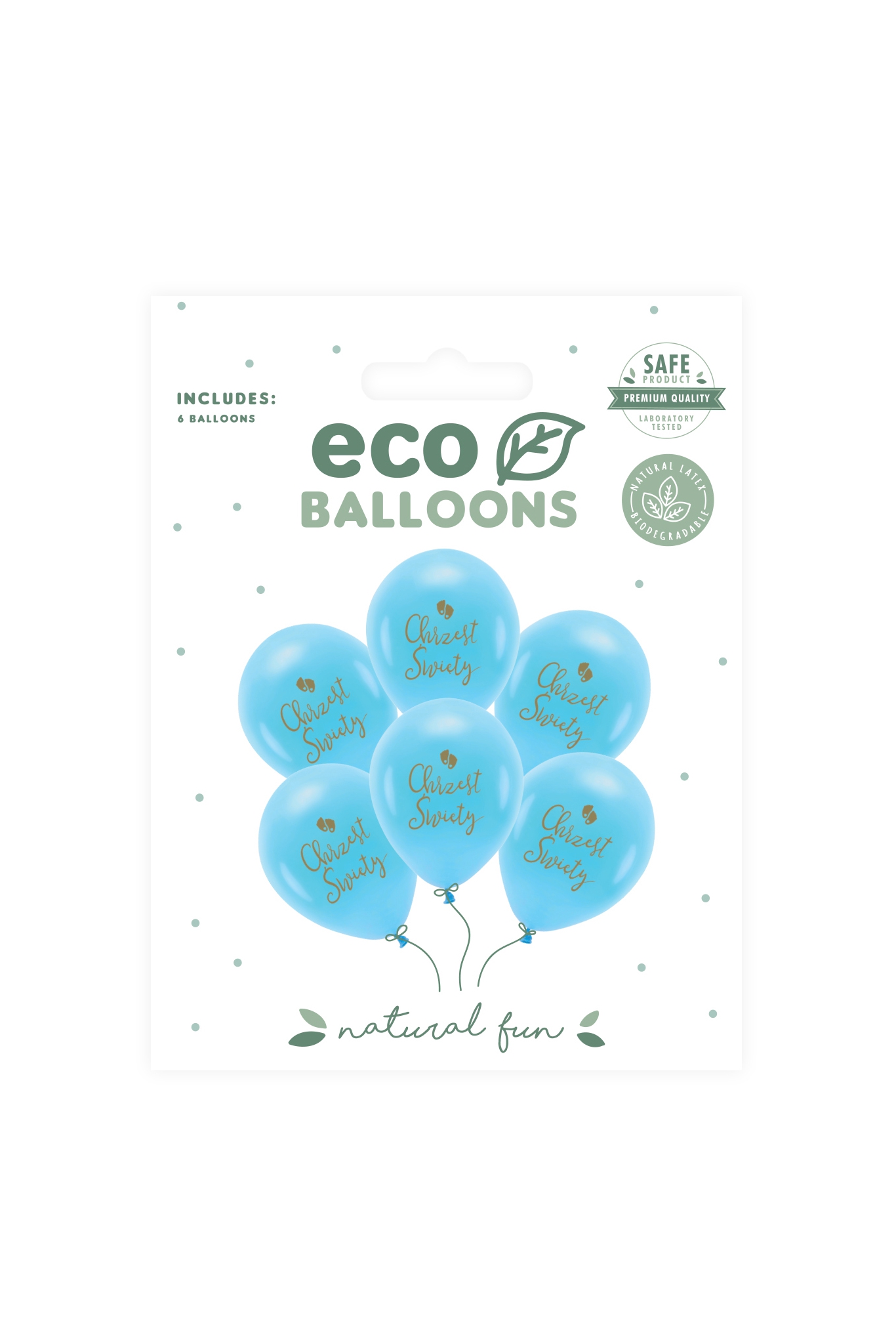 Eco-Luftballons Heilige Taufe