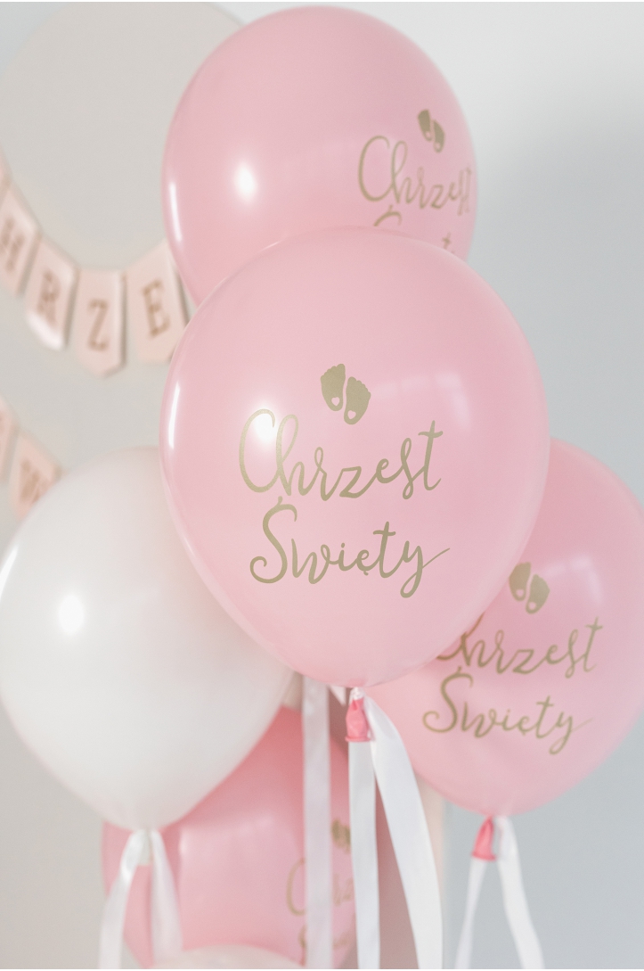 Balony Eco 33 cm Chrzest Święty