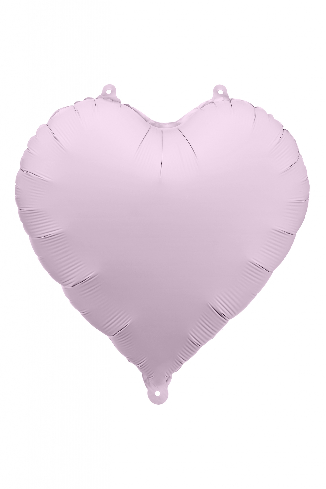 Folienballon Herz, 61cm, weiß