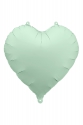 Foil Balloon Heart, 61cm, white