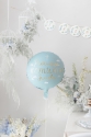 Balon foliowy Komunia Święta Niebieski