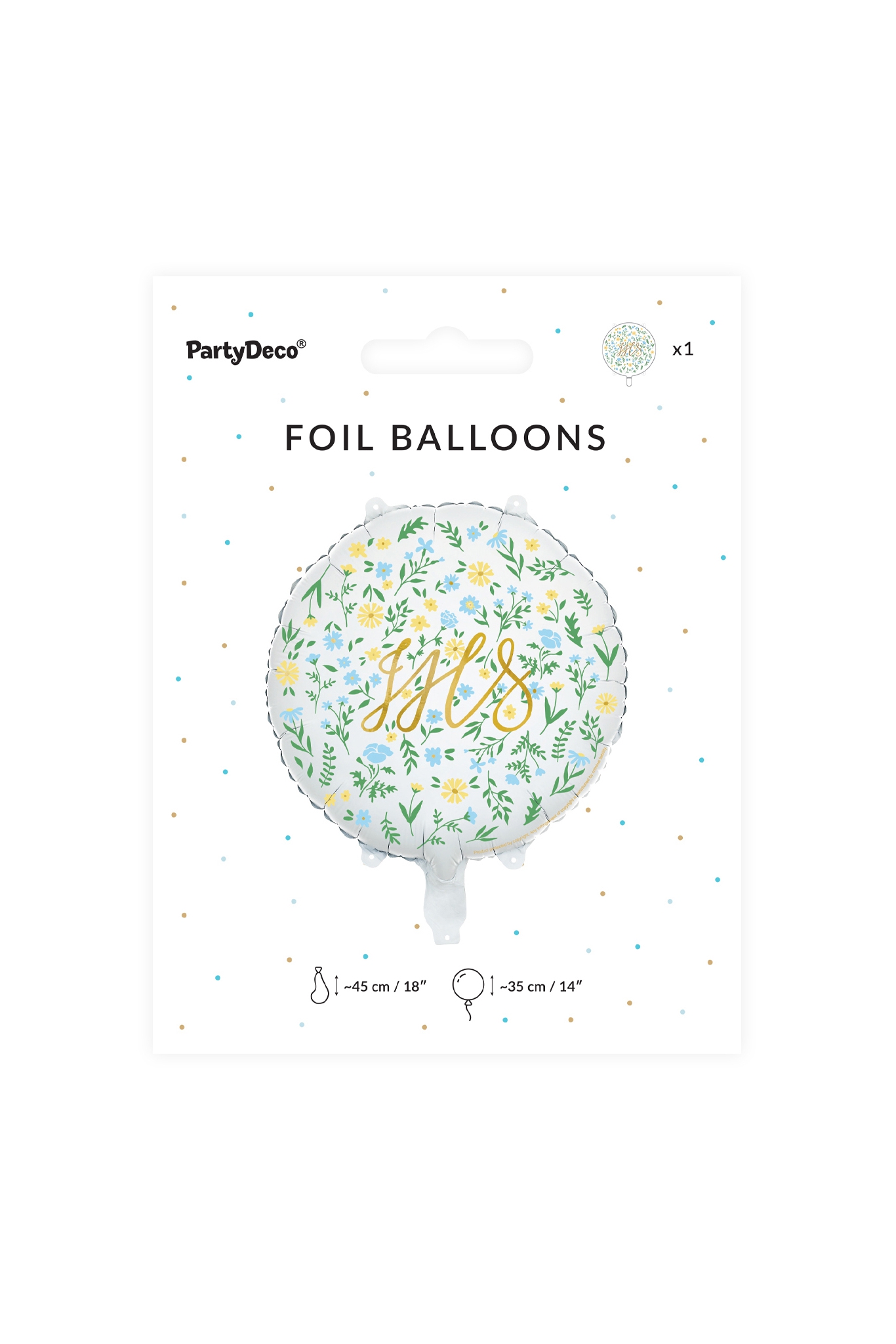 Folienballon IHS