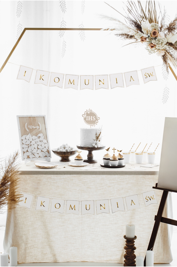 Baner I Komunia Św.