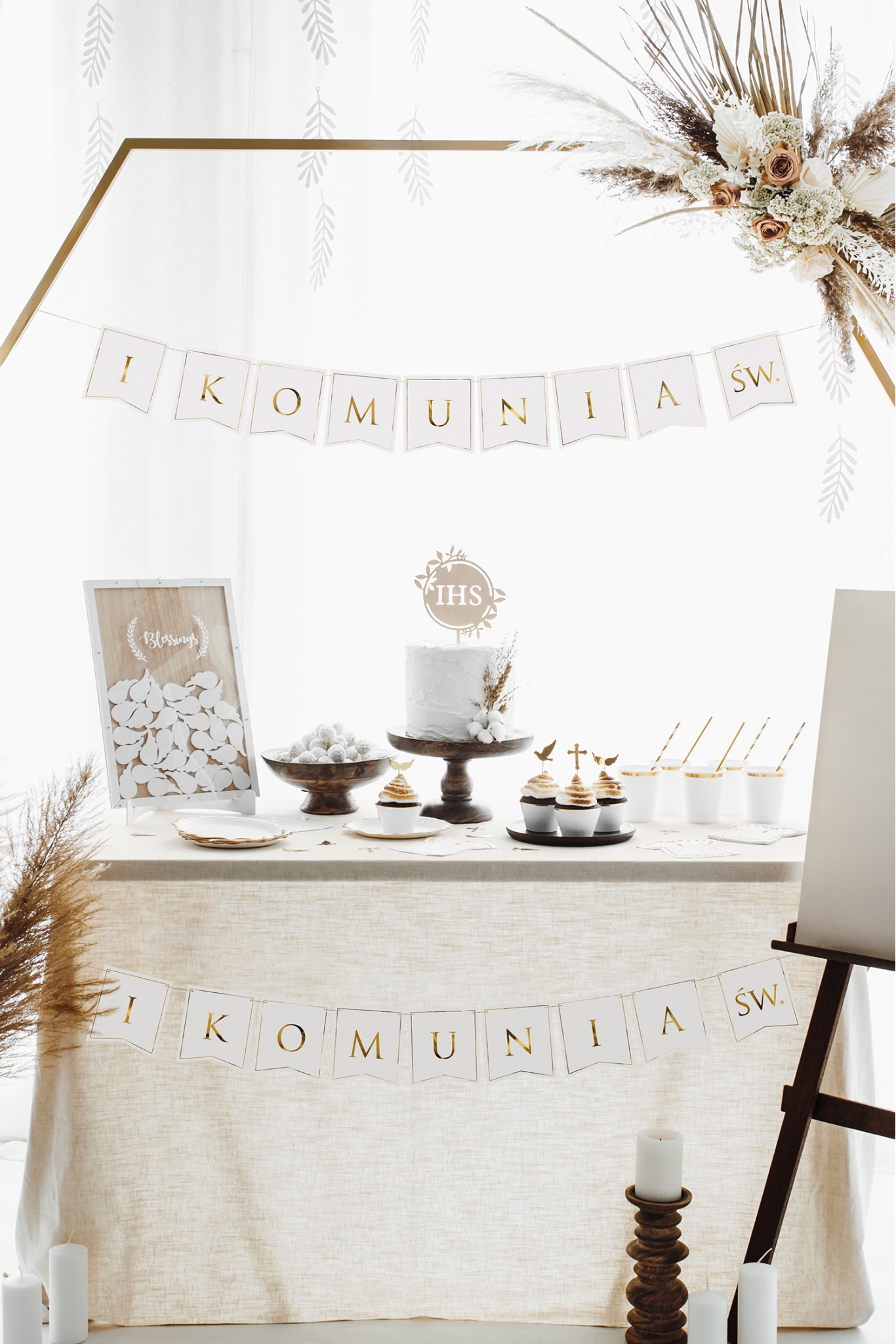 Baner I Komunia Św.