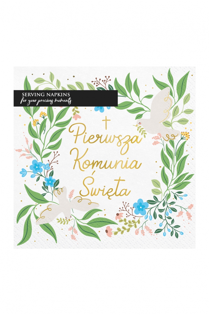 Serwetki ''Pierwsza Komunia Święta''