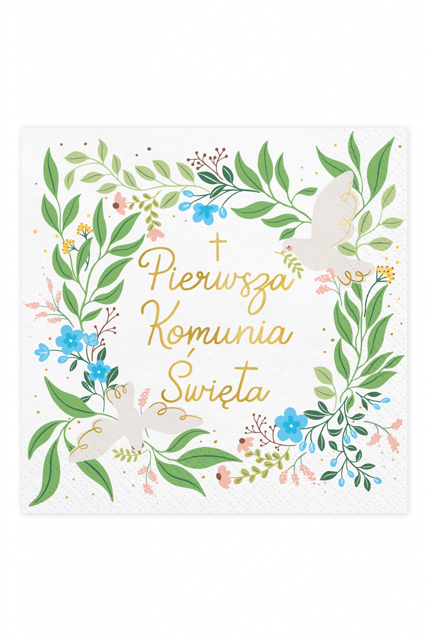 Napkins "Pierwsza Komunia Święta"