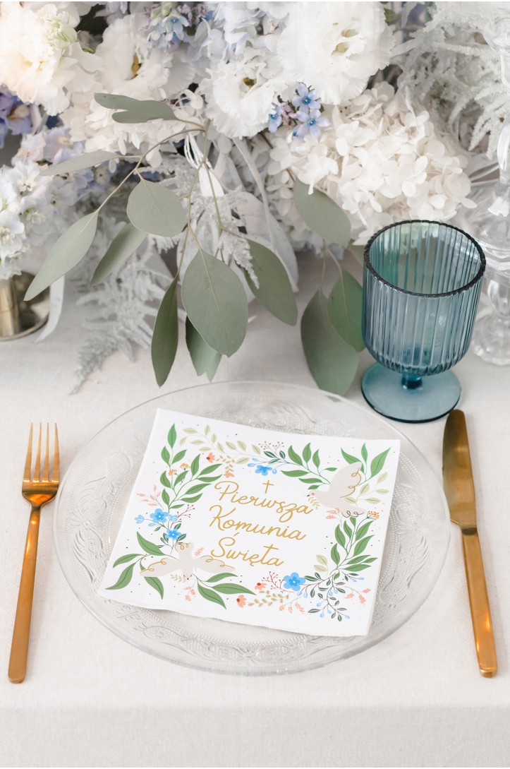 Napkins "Pierwsza Komunia Święta"