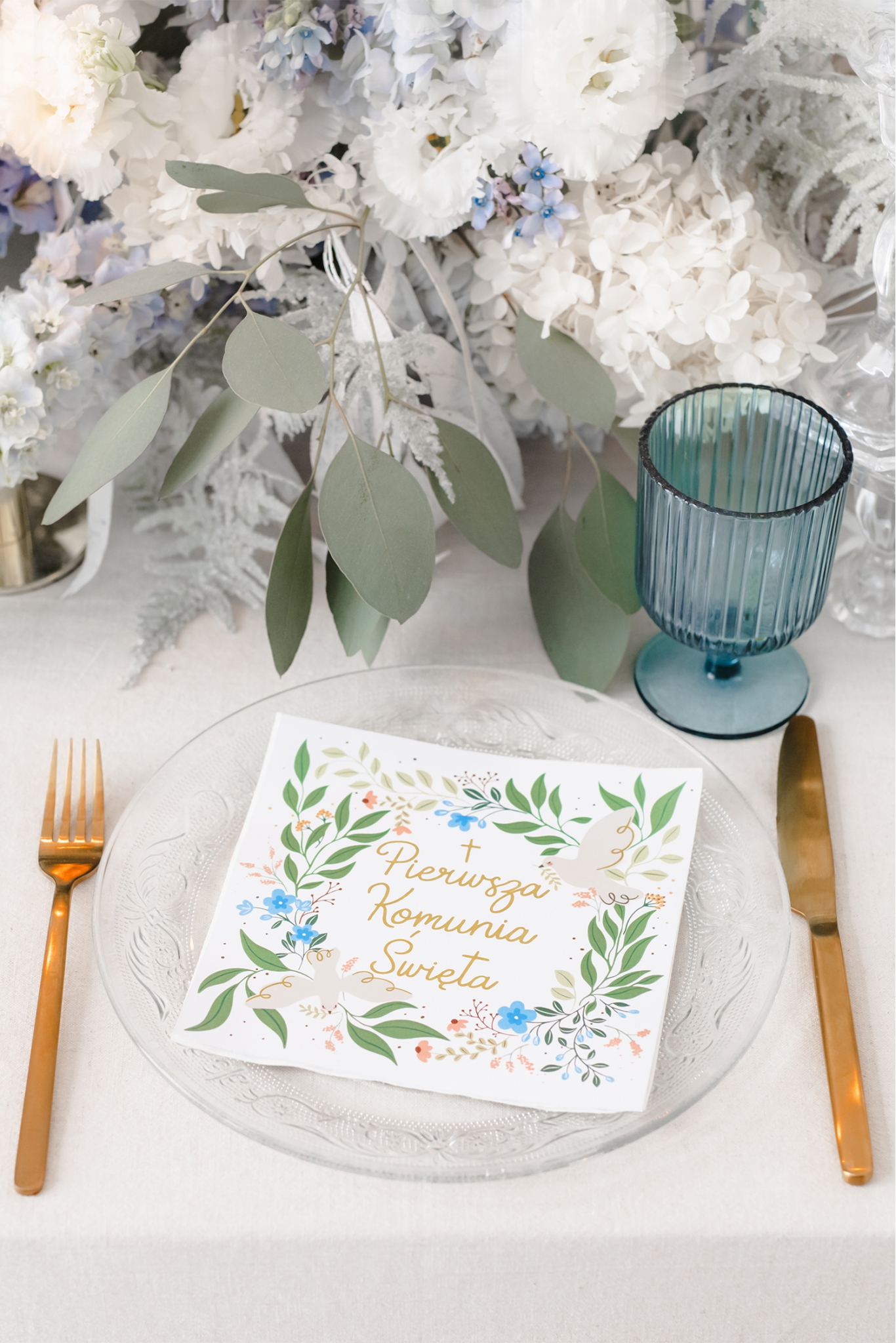Napkins "Pierwsza Komunia Święta"