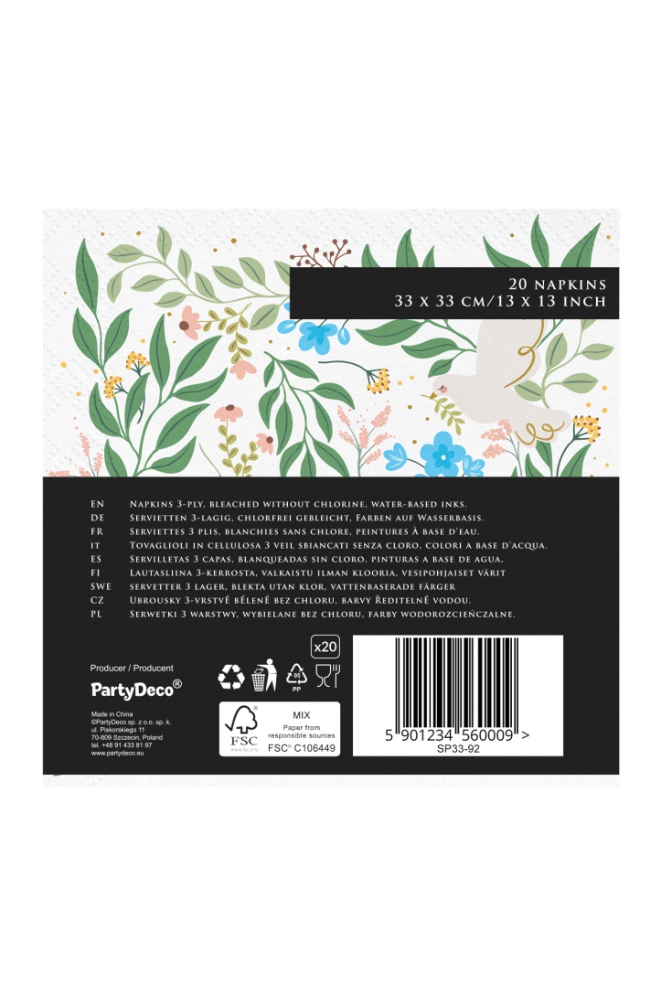 Napkins "Pierwsza Komunia Święta"