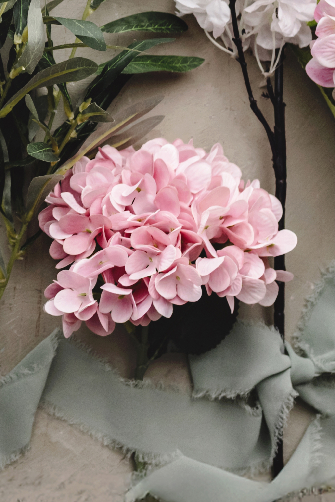 Künstliche Blume – Hortensie