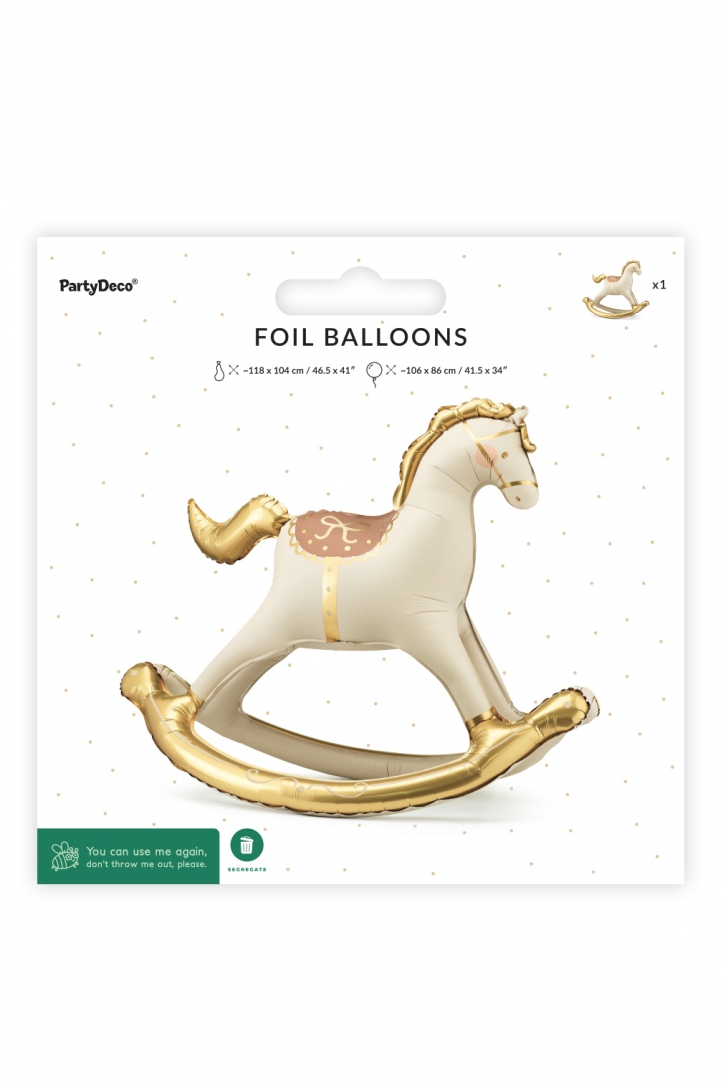 Foil Balloon Horse