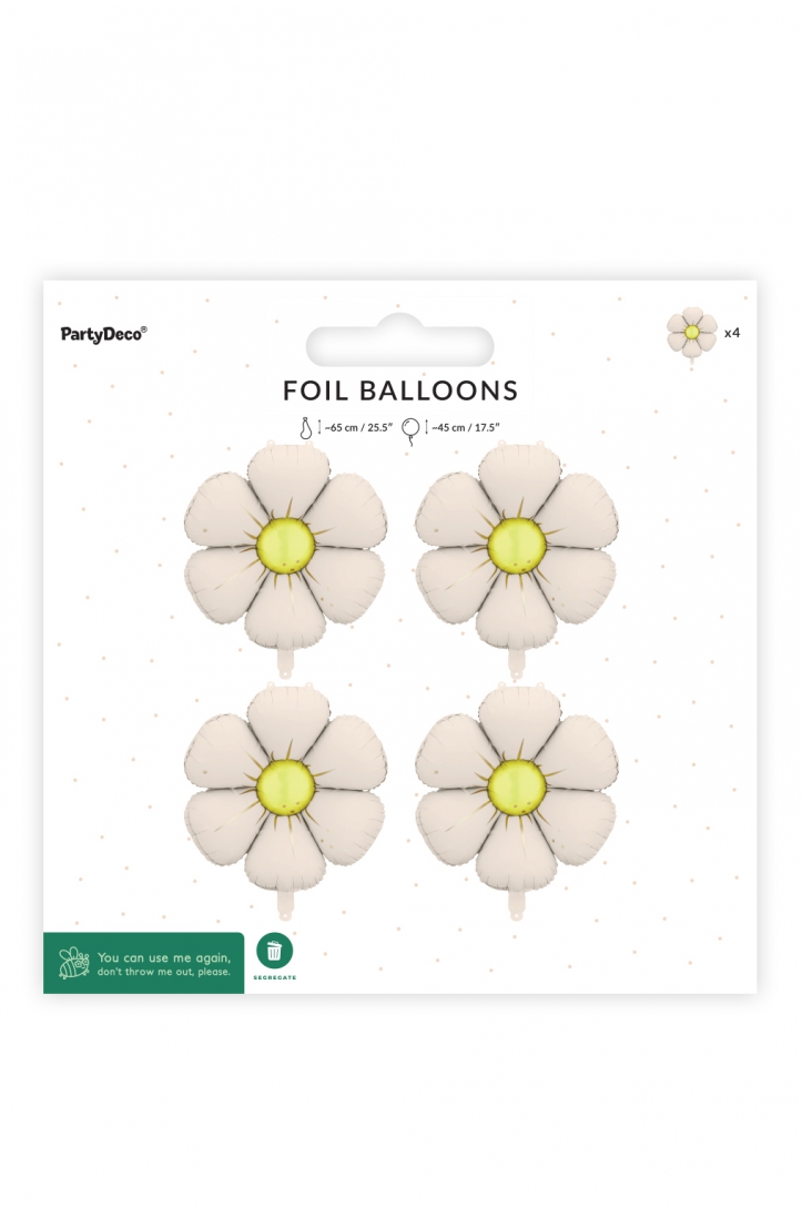 Folienballons Gänseblümchen