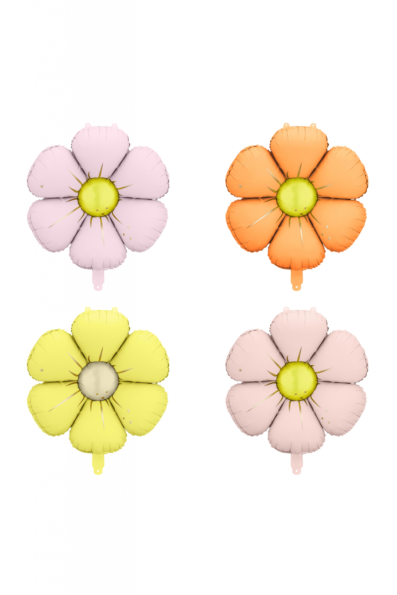 Balony foliowe do girland Stokrotki mix