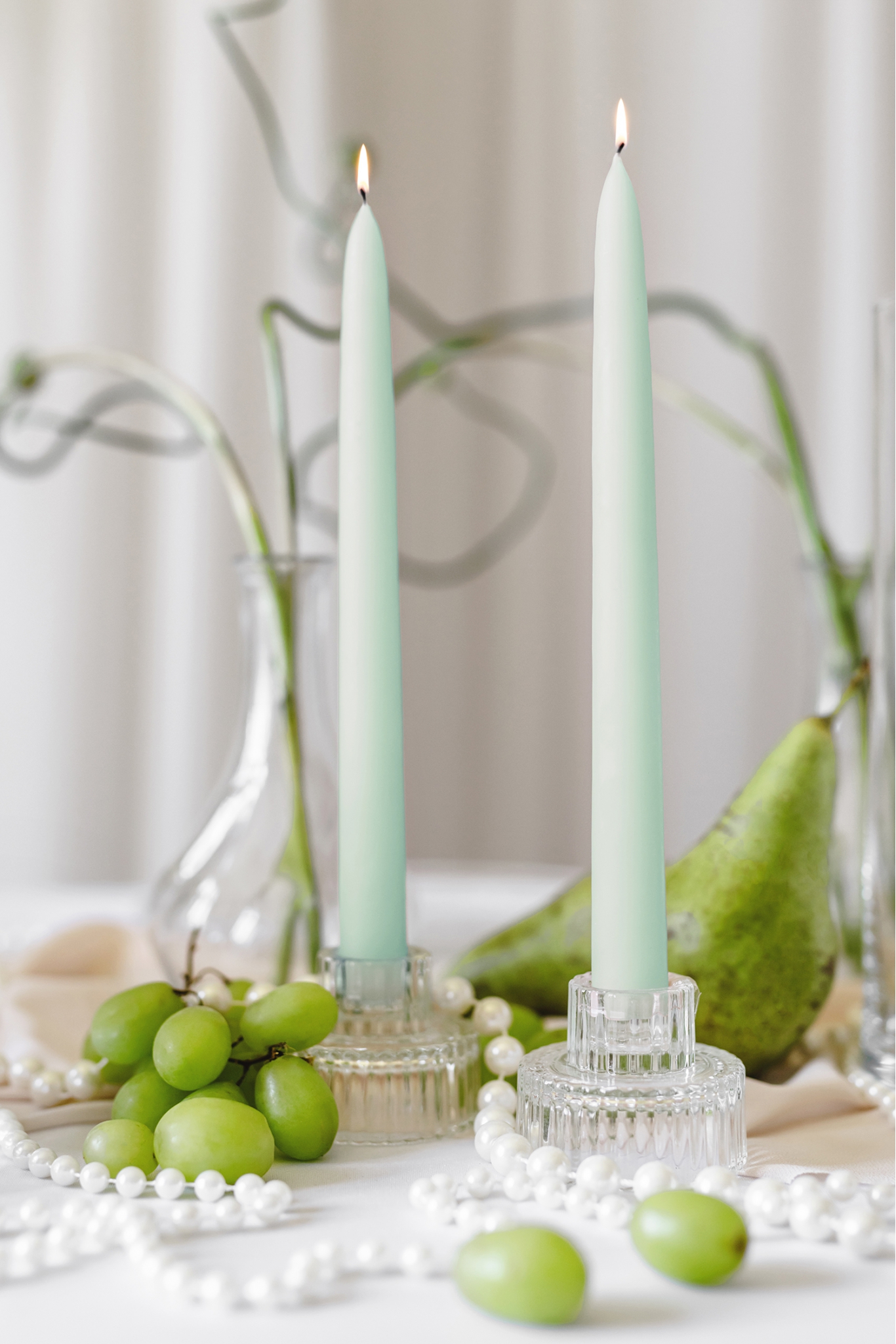 Glass Candle Holder 2-in-1