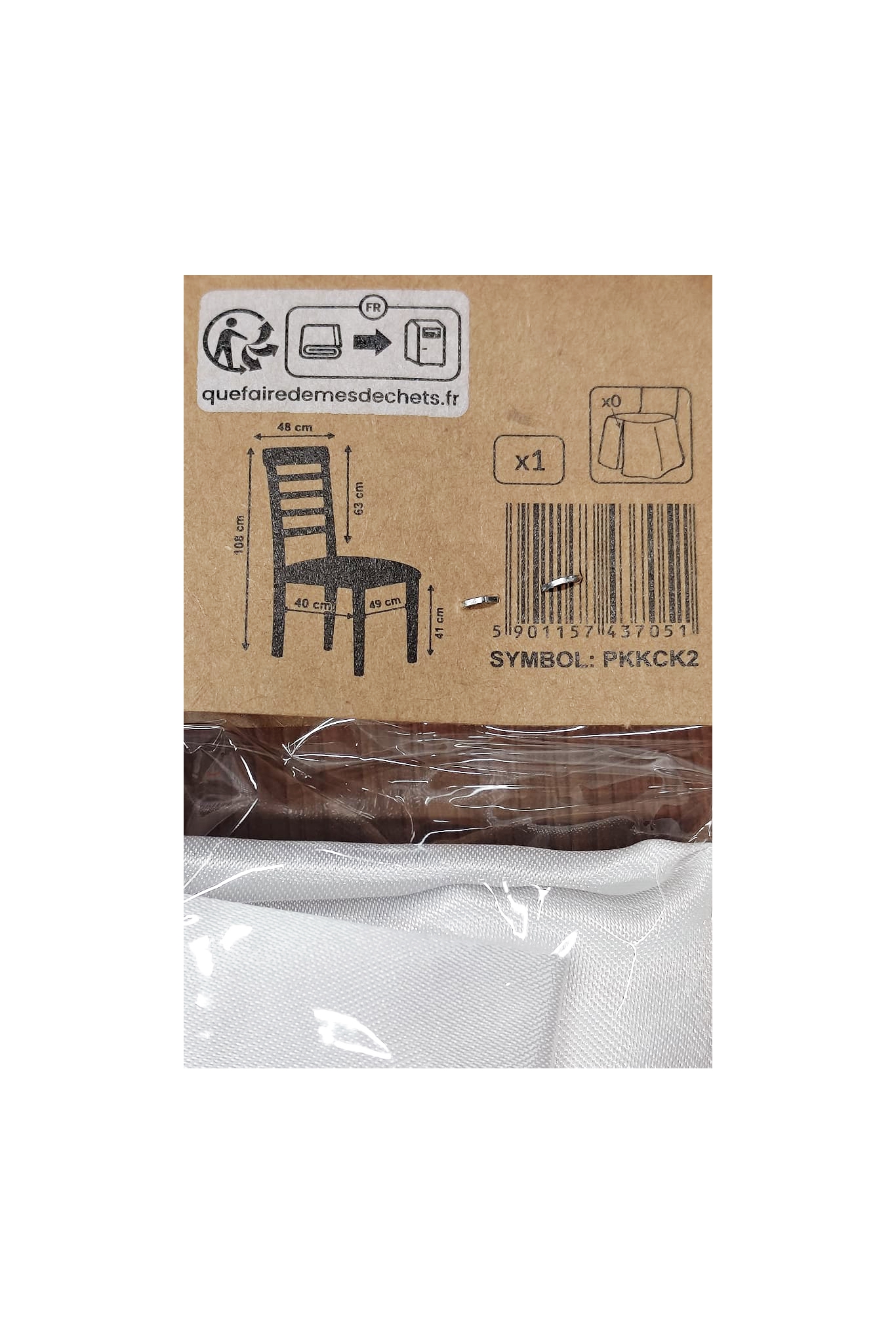 First Communion chair cover CK2