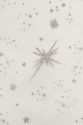 Decorative Tulle T3321 – Silver Glitter Stars