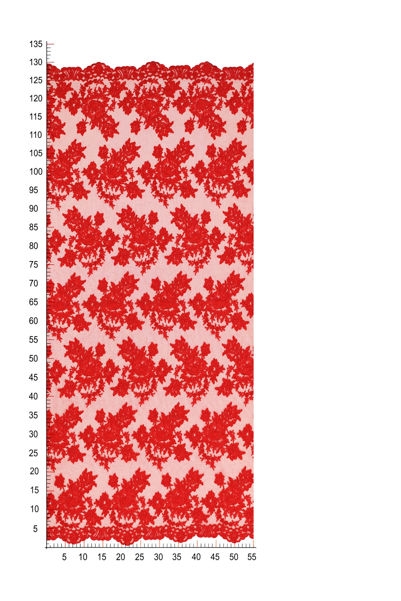 EVENING LACE 13765 RED