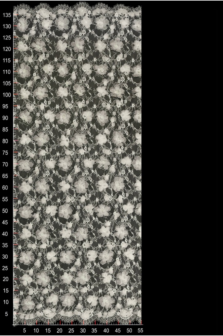 BRAUTSPITZE 3D FRANZÖSISCHE FL200